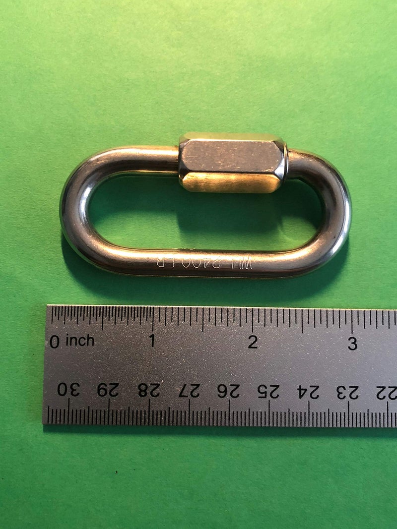 US STAINLESS Stainless Steel 316 Quick Link 5/16" (8mm) Marine Grade - Image 5